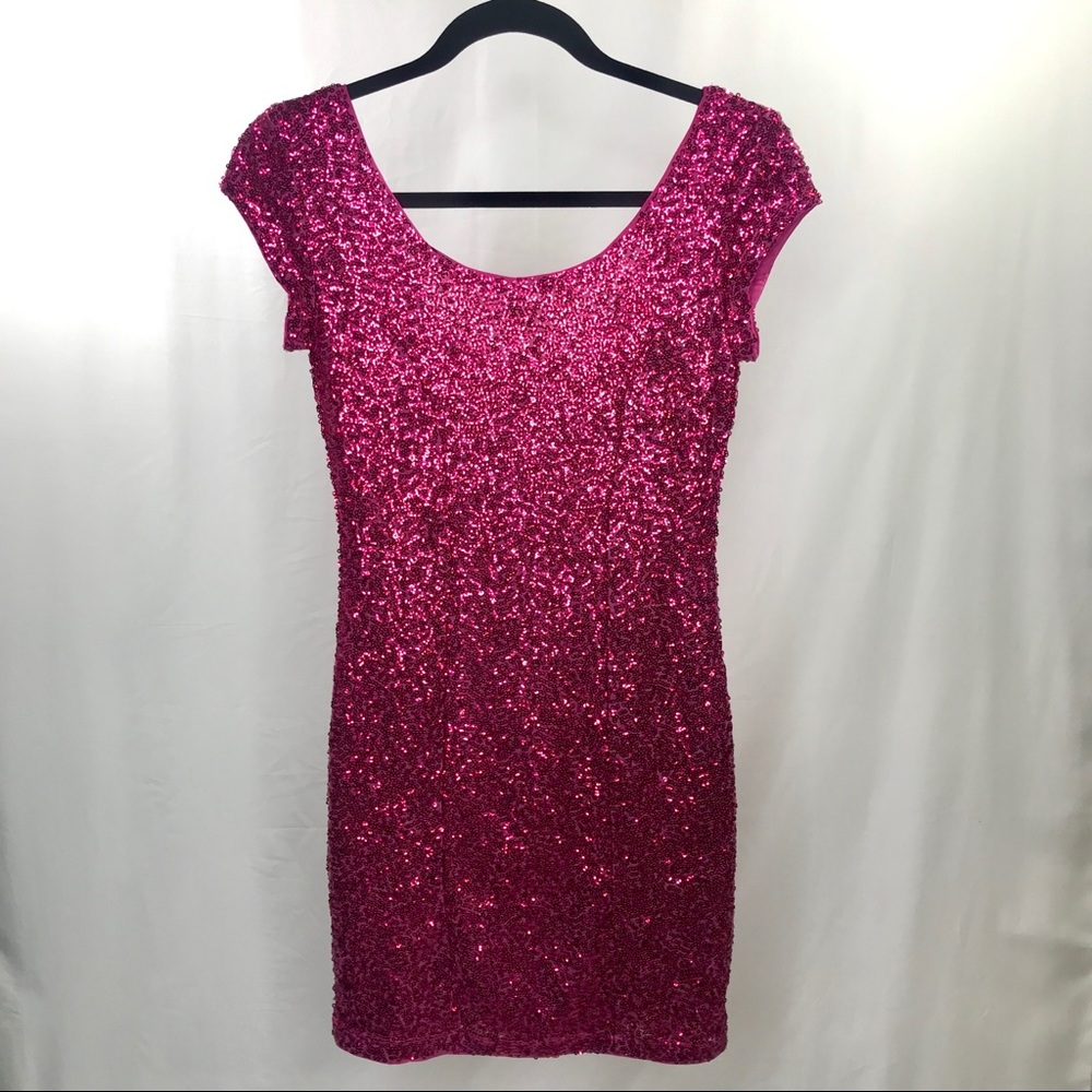 H&M Pink Sequin Dress
